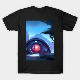 STARGATE ON PLANET TAG T-Shirt